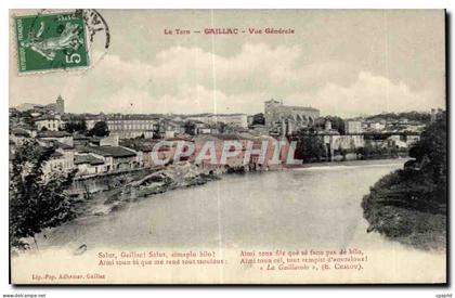 CPA Le Tarn Gaillac Vue Generale