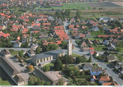 BAS RHIN GAMBSHEIM vue générale aérienne