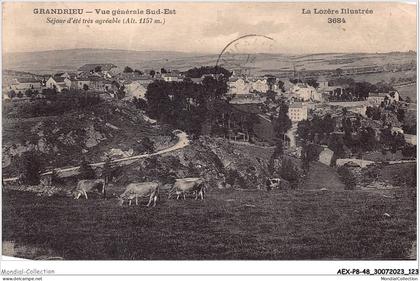 AEXP8-48-0791 - GRANDIEU - vue générale sud-est
