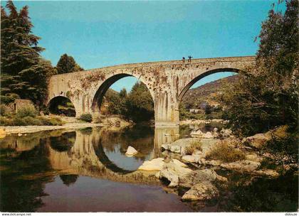34 - Ganges - Le Pont Vieux sur l'Hérault - CPM - Carte Neuve - Voir Scans Recto-Verso