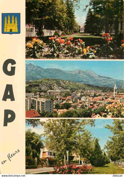 Carte Postale - 05 - Gap - Gap en fleurs - Multivues - la pépinière vue générale quartier sud -  -  - CPM -  -  - Voir S