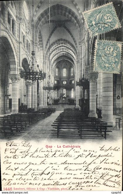 CPA Gap La Cathedrale