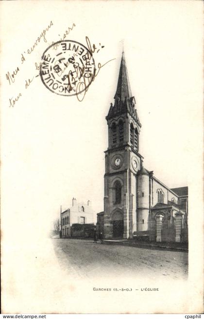 CPA Garches L'Eglise
