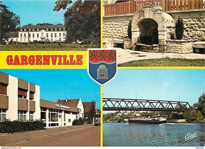 Carte Postale - 78 - Gargenville - Multivues - Blasons - CPM - Carte Neuve - Voir Scans Recto-Verso - Poscard - Carta Po