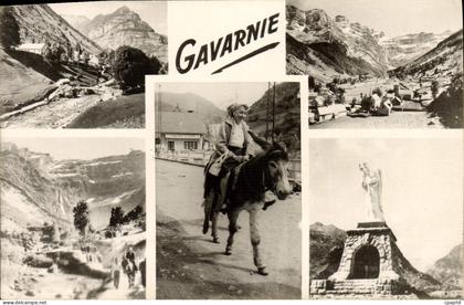 CPA Gavarnie âne