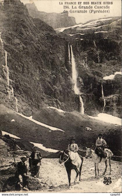 CPA La grande cascade de Gavarnie