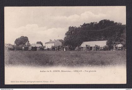 Ateliers de M. LEBON, Mécanicien - GENCAY- Vue générale