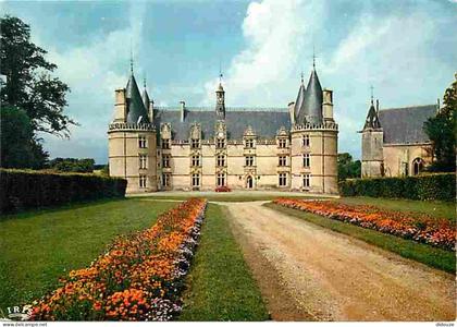 Carte Postale - 86 - Gençay - Le Château de la Roche - Fleurs - CPM - Voir Scans Recto-Verso - Poscard - Carta Postal -