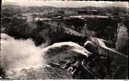 CPA Barrage de Genissiat Ain