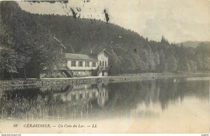 CPA Gerardmer Un coin du Lac
