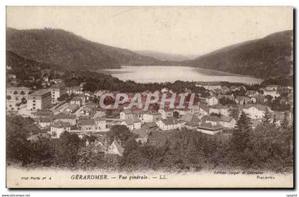 Gerardmer - Vue Generale - CPA
