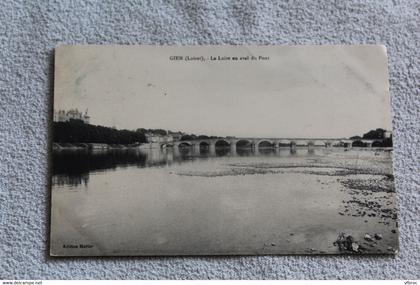 Gien, la Loire en aval du pont, Loiret 45