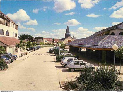 Carte Postale - 91 - Gif-sur-yvette - Chevry 2 - place du marché neuf - Automobiles -  -  -  - CPM -  -  - Voir Scans Re