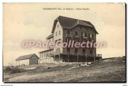 CPA Giromagny Hotel Stauffer
