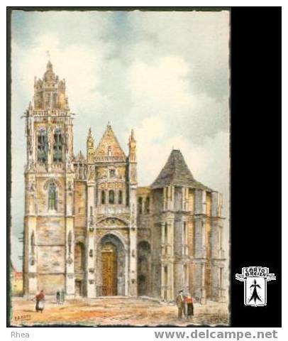 27 Gisors - GISORS (Eure) - L´Eglise (Le Grand Portail) -  cpsm Rhea D27D  K27284K  C27284C