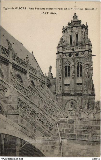 CPA GISORS Eglise de Gisors - Arcs Boutants Septentrionaux (1160941)