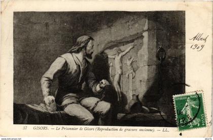 CPA GISORS - Le Prisonnier de GISORS (Reproduction de gravure ancienne)(182177)