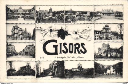 CPA Gisors vues diverses