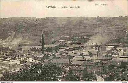 69 - Givors - Usine Fives-Lille - Industrie - CPA - Voir Scans Recto-Verso