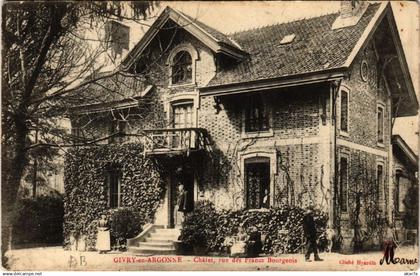CPA GIVRY-en-ARGONNE-Chalet rue des Francs Bourgeois (490540)