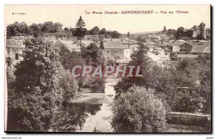 Gondrecourt - Vue sur l'Ornain CPA