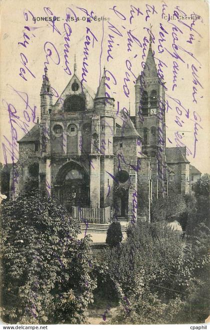 CPA Gonesse S et O l'Eglise