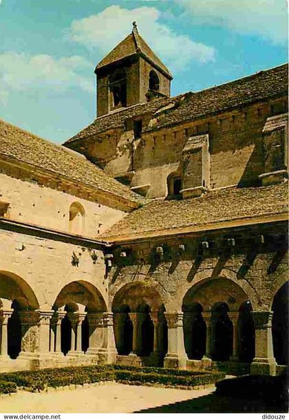 84 - Gordes - Abbaye de Sénanque - Cloitre et Clocher - CPM - Voir Scans Recto-Verso