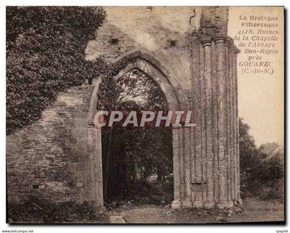 CPA La Bretagne Pittoresque Ruines de l'Abbaye de Bon Repos Pres Gouarec C du N