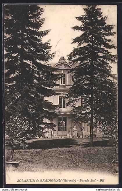 CPA Gradignan, Solarium de Gradignan, Facade Sud