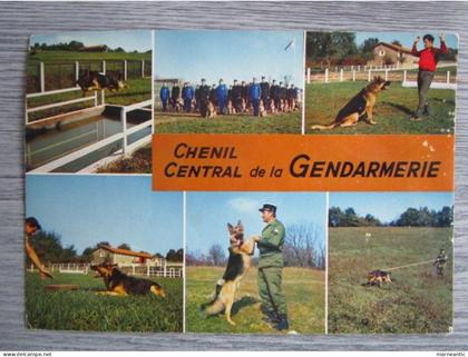 Cpa Gramat (46) chenil central de la gendarmerie
