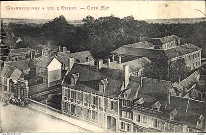 CPA Grandvilliers A Vol D'Oisrau Cote Est Hebdomadaire Picard Journal