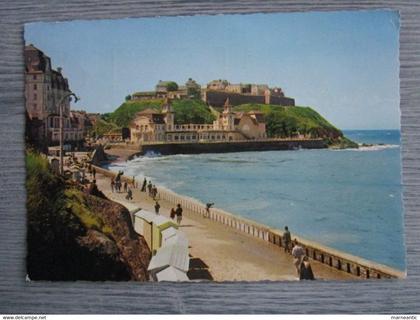Cpa Granville (50) la plage