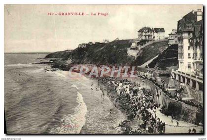 CPA Granville La Plage