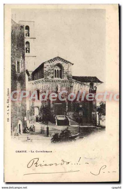 CPA Grasse la cathedrale