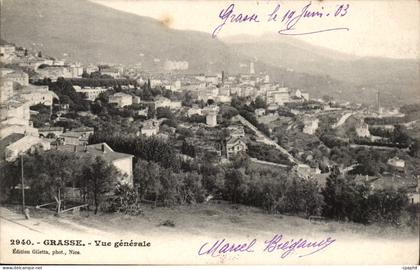 Grasse - Vue Generale - CPA