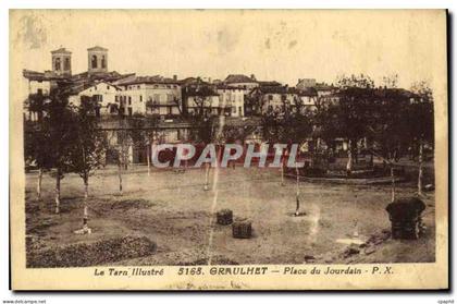 CPA Graulhet Place du Jourdain
