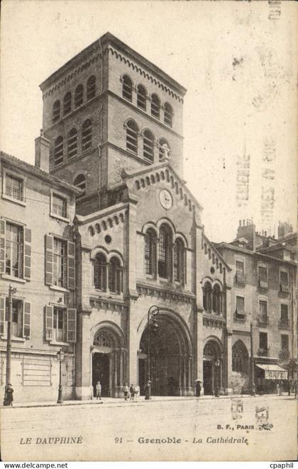 CPA Grenoble La Cathedrale