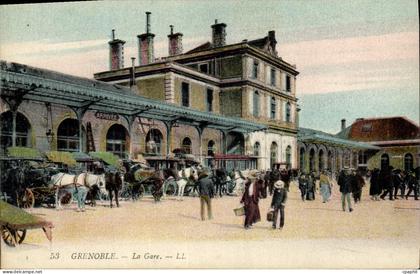 CPA Grenoble La Gare