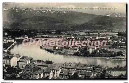 CPA Grenoble Panorama De la Tronche