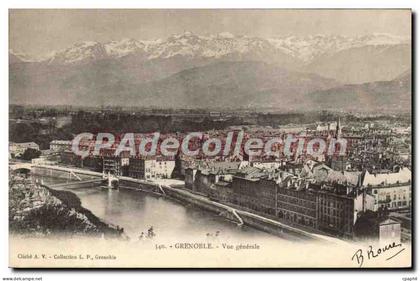 CPA Grenoble Vue Generale