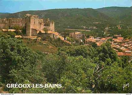 Carte Postale - 04 - Gréoux les Bains - Vue Générale - Flamme Postale de Gréoux les Bains - CPM - Voir Scans Recto-Verso