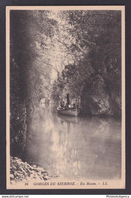 FRANCE, RPPC Postcard, Grésy-sur-Aix, Gorges du sierroz, On the way