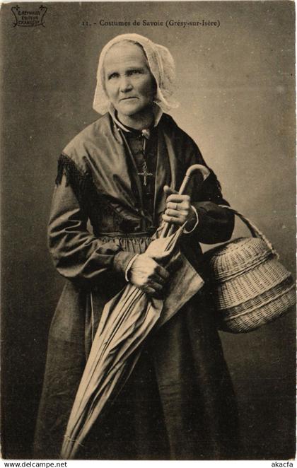 CPA Costumes de Savoie (GRESY-sur-ISERE) (651715)
