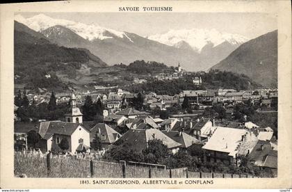 CPA Savoie Tourisme Gresy sur Isere Albertville et Conflans