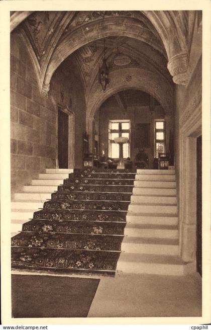CPA Chateau de Grignan Drome vestibule Gothique