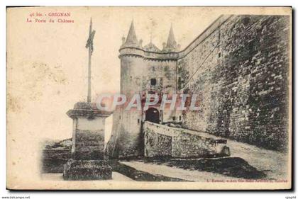 CPA Grignan la Porte du Chateau