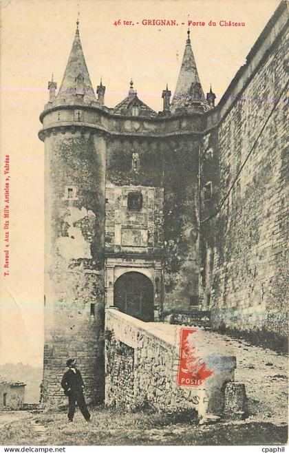 CPA Grignan Porte du Chateau