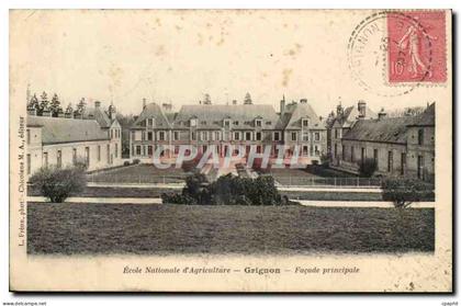 Grignon CPA Ecole nationale d'agriculture Facade principale