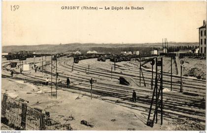 CPA AK GRIGNY - Le Depot de Badan (450993)