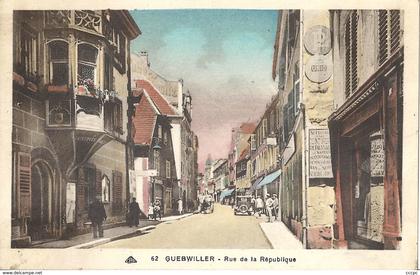 CPA Guebwiller Rue de la République
